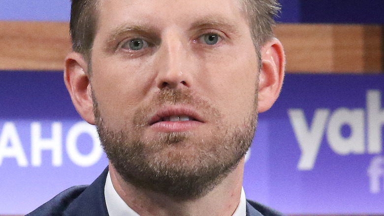 Eric Trump in October 2021