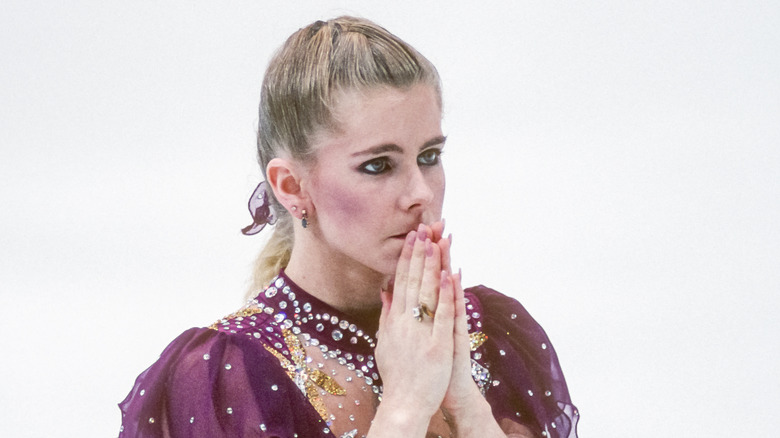 Tonya Harding at the Lillehammer figure skating competition