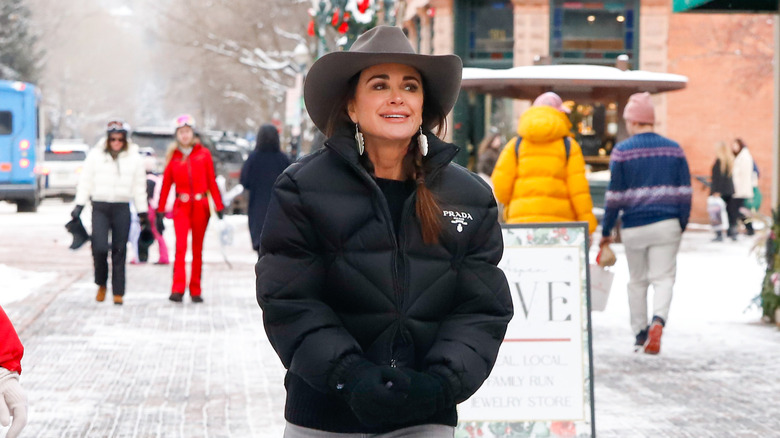 Kyle Richards in Aspen