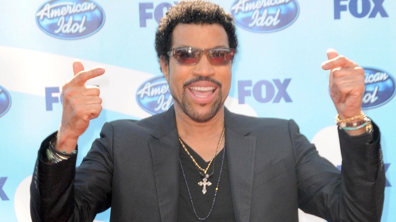 Lionel Richie on the red carpet