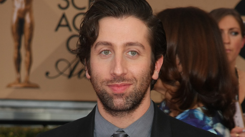 Simon Helberg at an award show