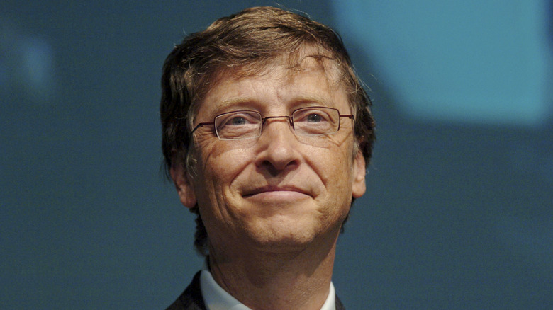 Bill Gates in a suit