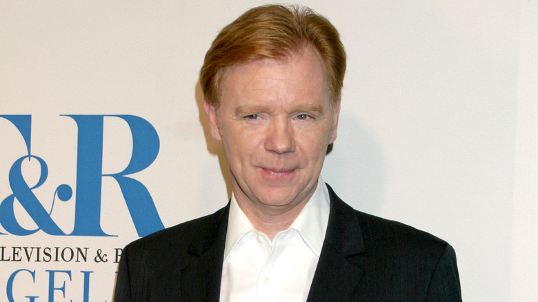 David Caruso in a suit