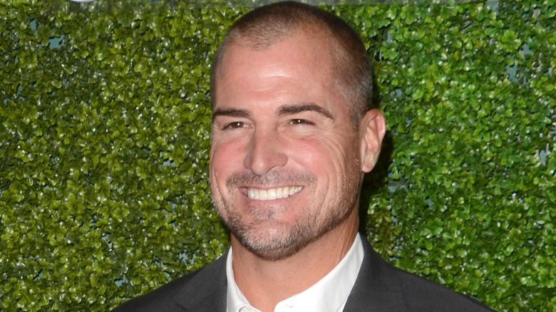 George Eads with buzz cut