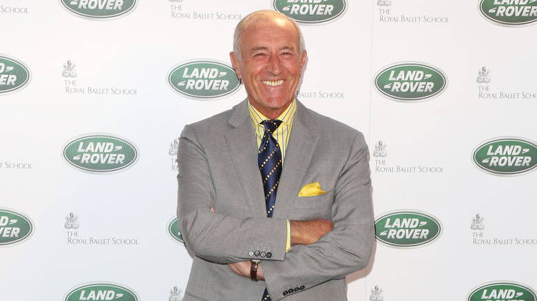 Len Goodman smiling