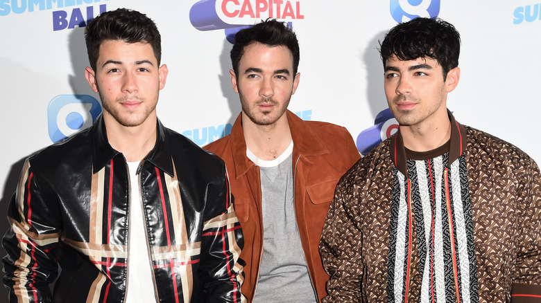 The Jonas Brothers red carpet 