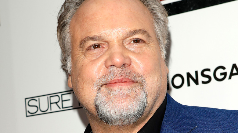 Vincent D'Onofrio looks on