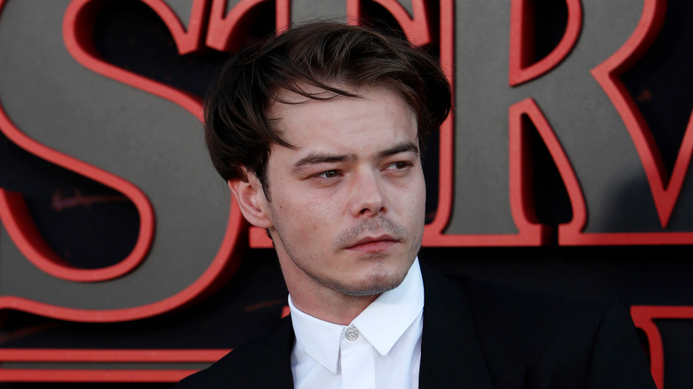 Charlie Heaton posing