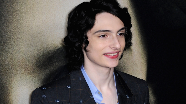 Finn Wolfhard smiling