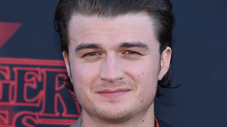 Joe Keery, posing