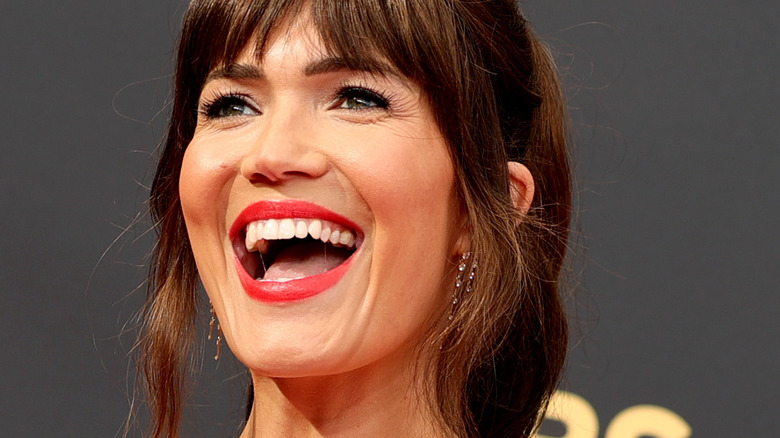 Mandy Moore, open mouth