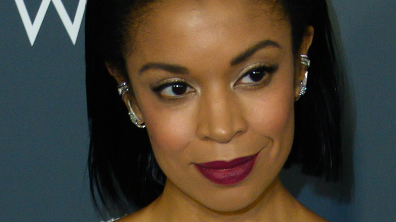 Susan Kelechi Watson, head slightly tilted, smiling