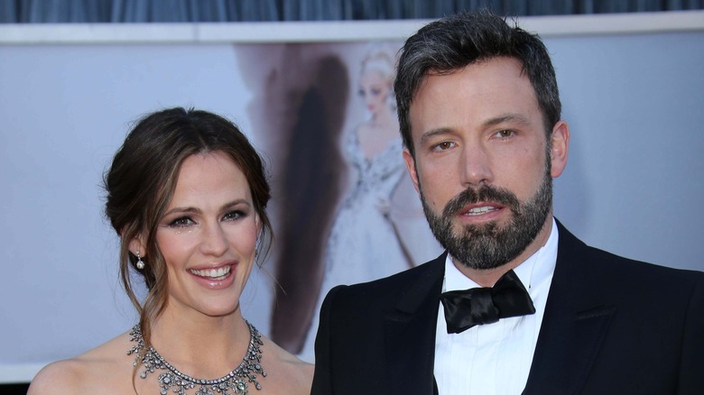 Jennifer Garner and Ben Affleck pose together