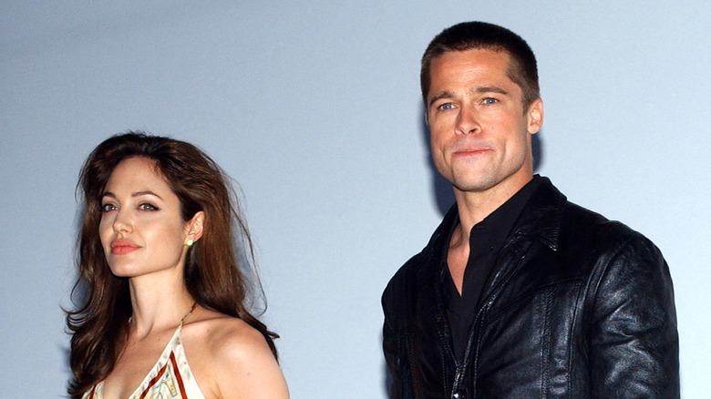 Angelina Jolie and Brad Pitt promoting Mr. and Mrs. Smith at CinemaCon