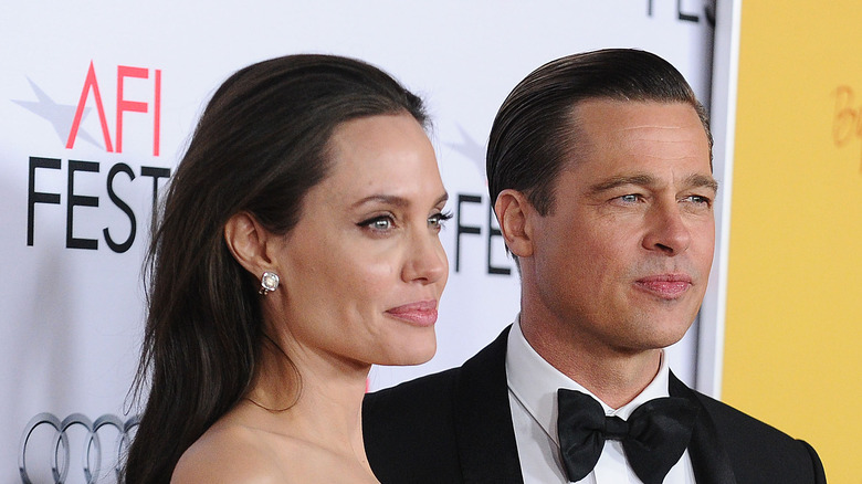 Angelina Jolie and Brad Pitt on the red carpet for AFI Fest