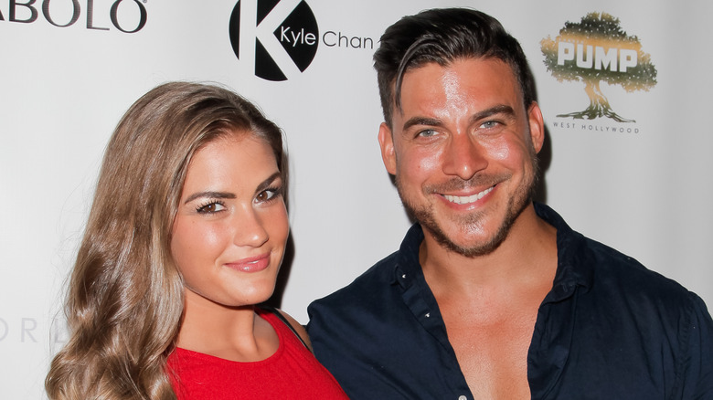 Jax Taylor and Brittany Cartwright pose together