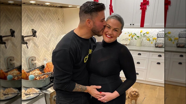 Jax Taylor and Brittany Cartwright pose together