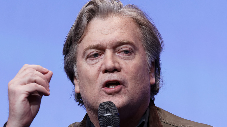 Steve Bannon lecturing