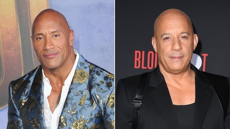 The Rock Vin Diesel