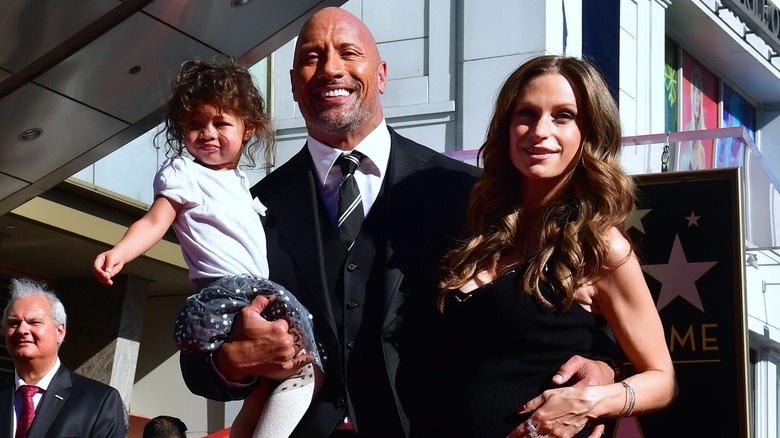 Dwayne The Rock Johnson, Lauren Hashian, daughter Jasmine