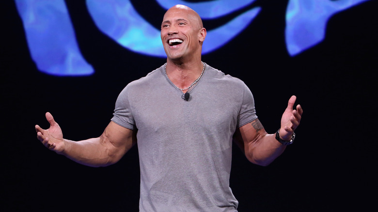 Dwayne Johnson at D23