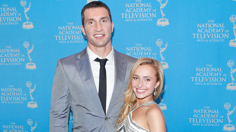 Wladimir Klitschko and Hayden Panettiere red carpet