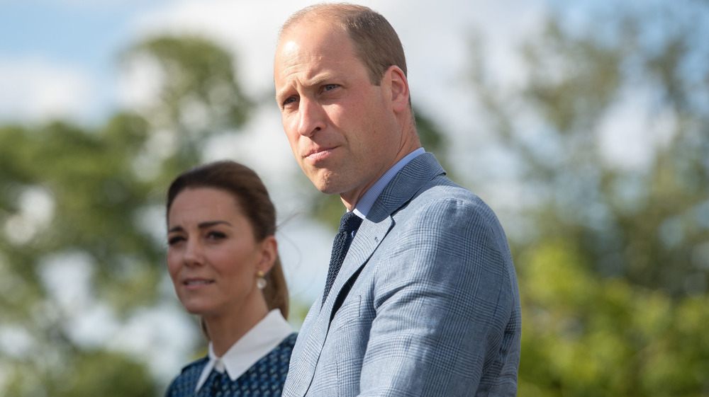 Prince William and Kate Middleton at an event 