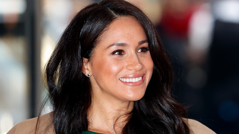 Meghan Markle smiling 