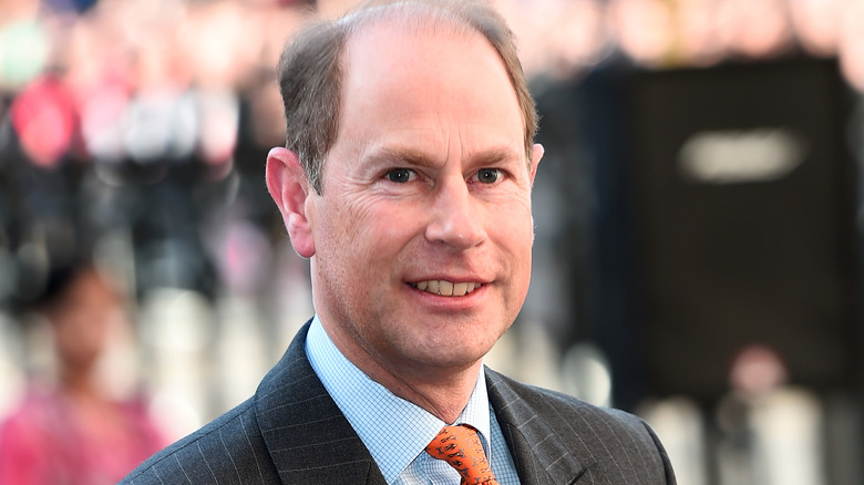 Prince Edward smiling 