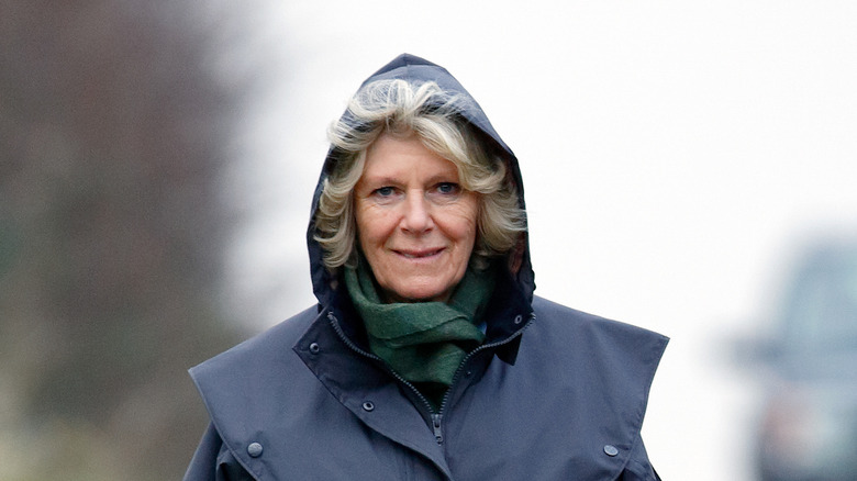 Queen Camilla smiling no makeup