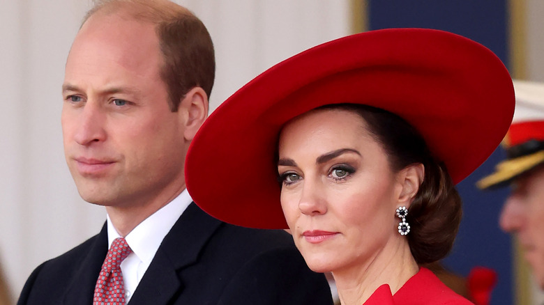 Prince William and Princess Catherine attending an event honoring Korea