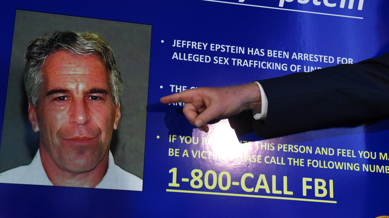 Jeffrey Epstein wanted poster FBI