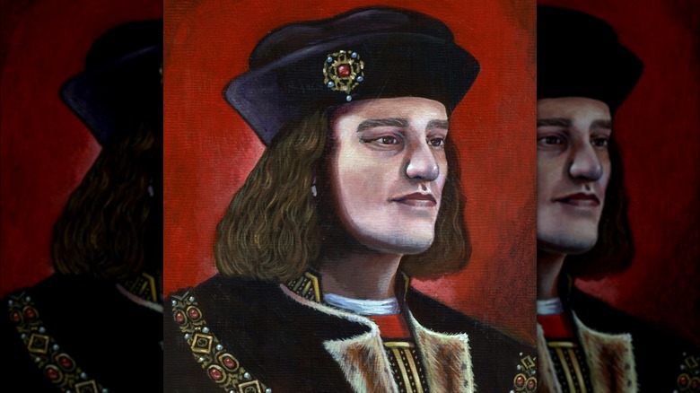 King Richard III portrait painting