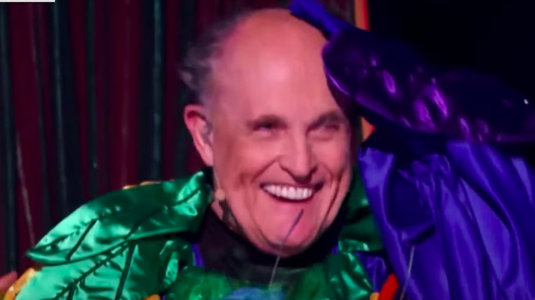 Rudy Giuliani on The Masked Singer