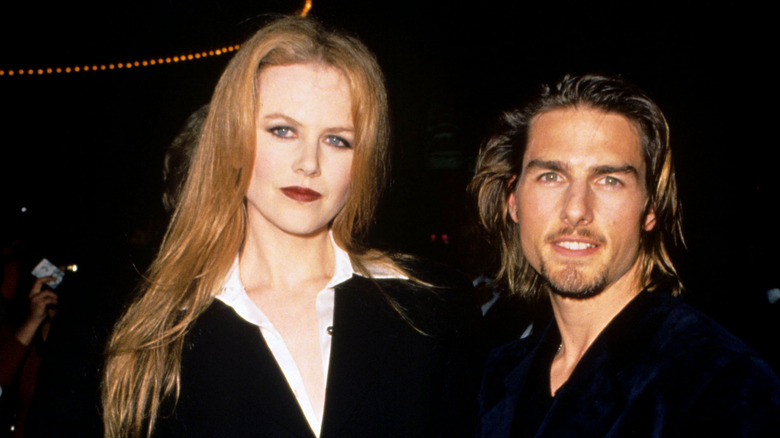 Nicole Kidman and Tom Cruise at the Interview with A Vampire premiere