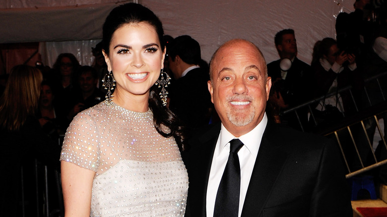 Katie Lee Biegel and Billy Joel smiling