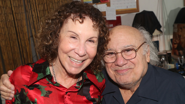 Rhea Perlman and Danny DeVito pose in 2023