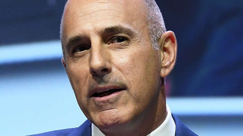 Matt Lauer speaking