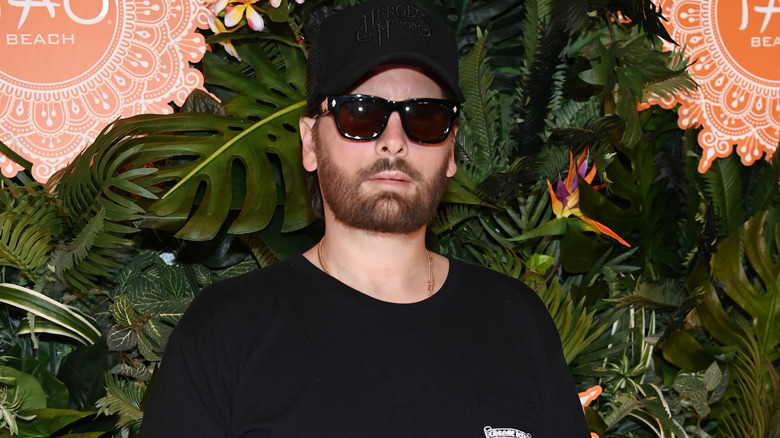 Scott Disick wearing sunglasses