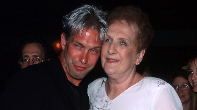 Stephen Baldwin resting head on Carol Baldwin