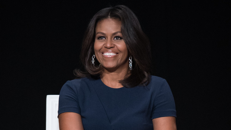 Michelle Obama smiling 