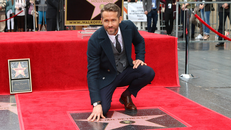 Ryan Reynolds receives a star on the Hollywood Walk of Fame