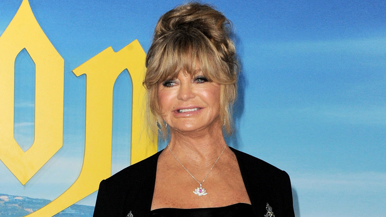 Goldie Hawn on the red carpet