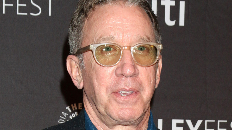 Tim Allen wearing glasses