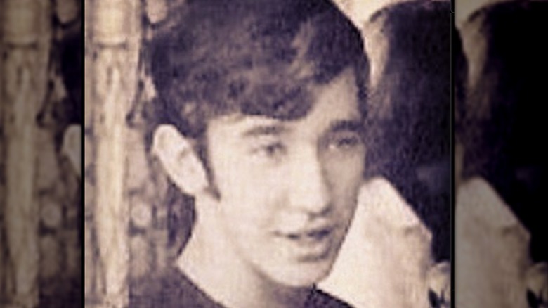 Tim Allen as a teenager with short hair