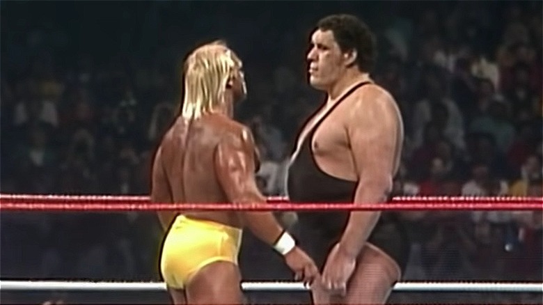 Hulk Hogan and Andre the Giant