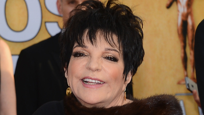 Liza Minnelli on red carpet