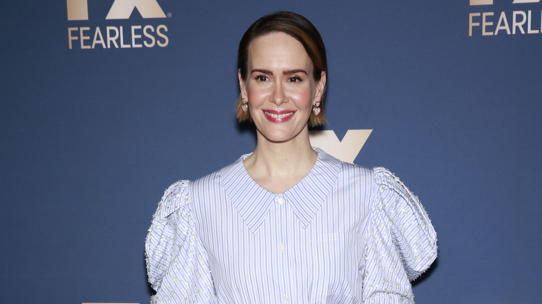 Sarah Paulson at a tv premiere