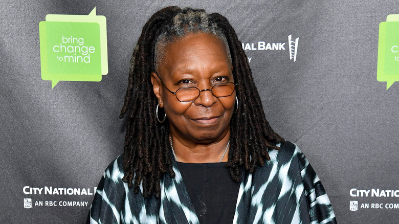 Whoopie Goldberg smiling