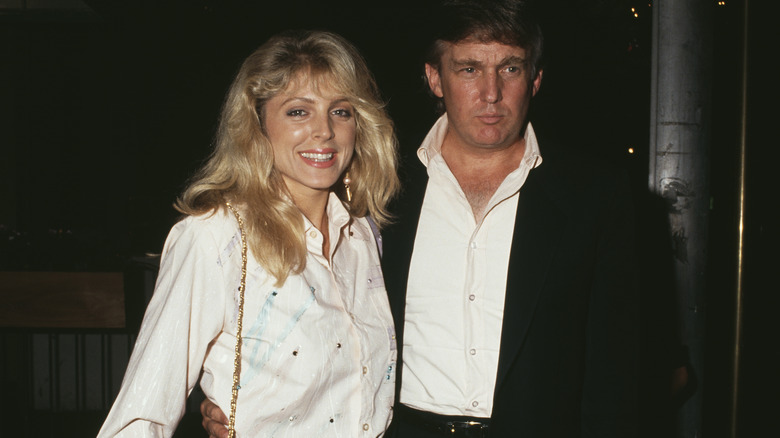 Donald Trump and Marla Maples in the 1990s